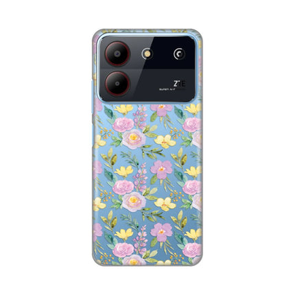 Maska za ZTE Blade A54 Soft Flowers Silikonska Print Skin