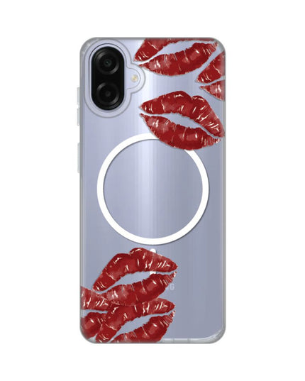 Maska za Samsung A075F Galaxy A07 Kisses Print Magsafe