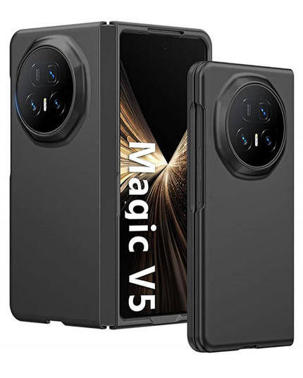 Maska za Honor Magic V5 crna Elegant Fold