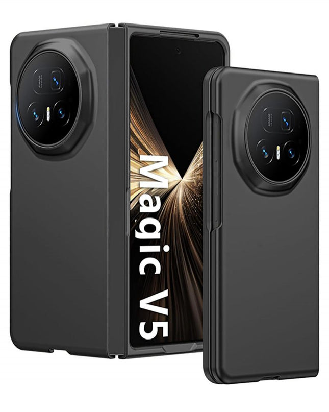 Maska za Honor Magic V5 crna Elegant Fold