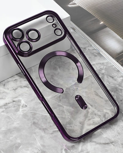 Maska za iPhone 17 Pro Max 6.9 ljubicasta Magsafe Lux