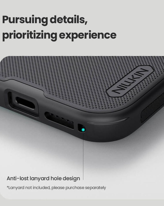 Maska za iPhone 17 Pro Max 6.9 crna Nillkin Scrub Pro