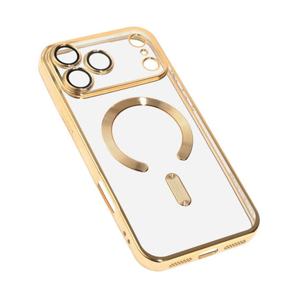Maska za iPhone 17 Pro Max/18 Pro Max 6.9 zlatna Magsafe Lux
