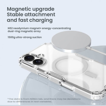 Maska za iPhone 17 6.3 transparent Nillkin Nature Pro Magnetic