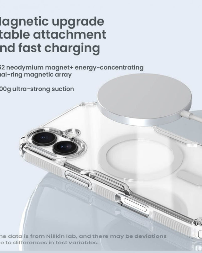 Maska za iPhone 17 6.3 transparent Nillkin Nature Pro Magnetic