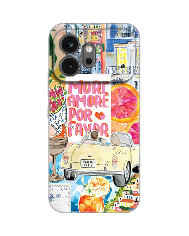 Maska za Honor 600 More Amore Silikonska Print