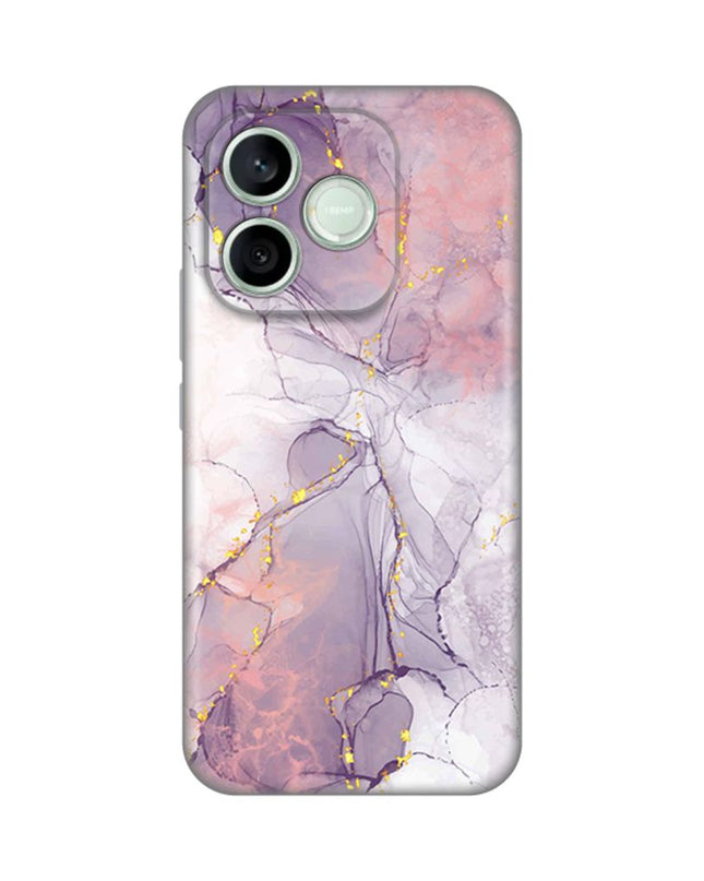 Maska za Honor 600 Lite Pink Marble Silikonska Print