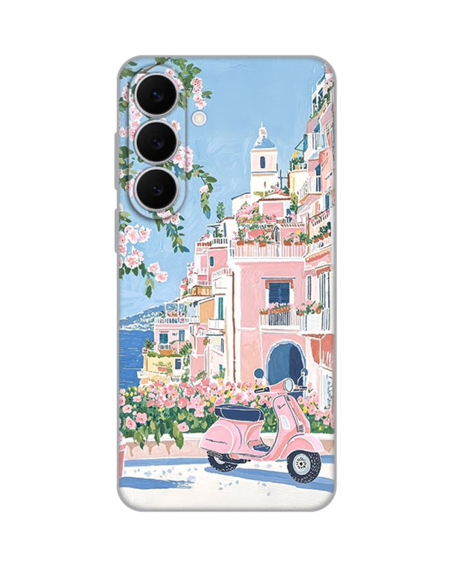 Maska za Samsung S731B Galaxy S25 Fe Pink Italy Silikonska Print