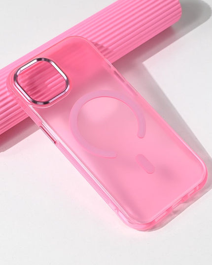 Maska za iPhone 15 6.1 roze Magsafe Glow