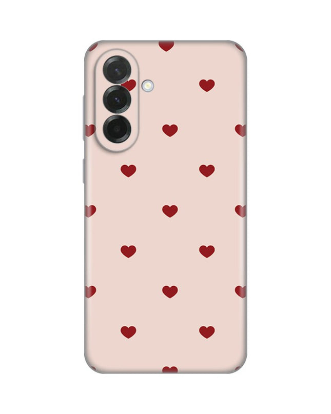 Maska za Samsung A376B Galaxy A37 5G Beige Hearts Silikonska Print