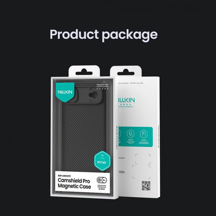 Maska za iPhone 17 Air 6.6 crna Nillkin CamShield Pro Magnetic