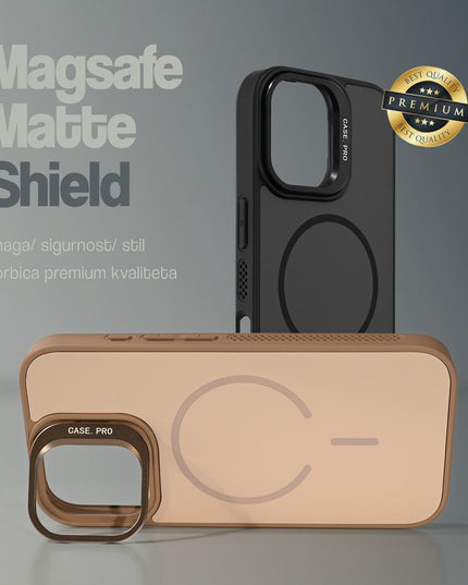 Maska za iPhone 17 Air 6.6 plava Magsafe Matte Shield