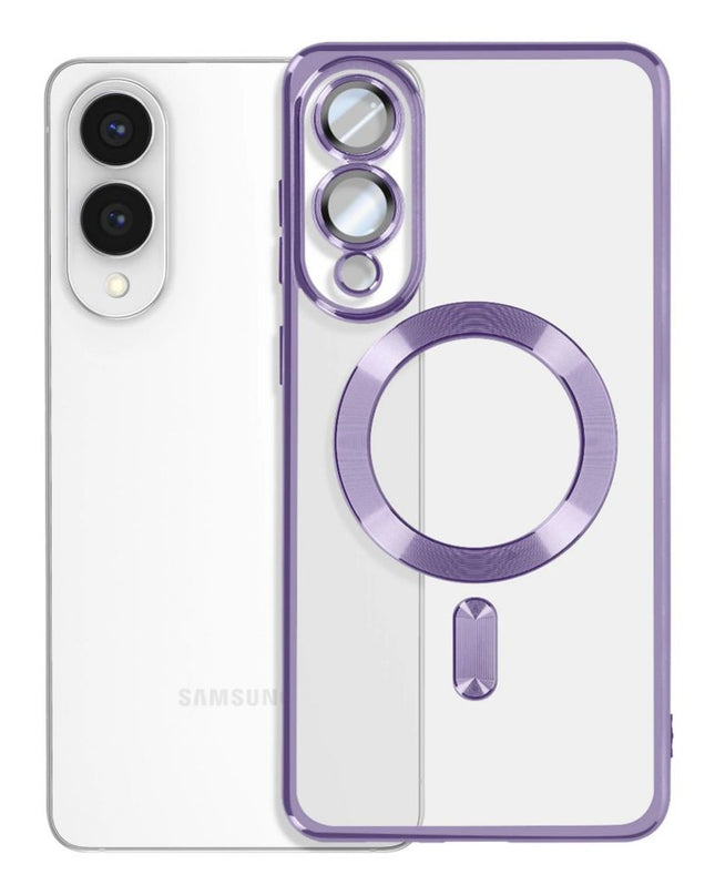 Maska za Samsung S937B Galaxy S25 Edge ljubicasta Magsafe Lux