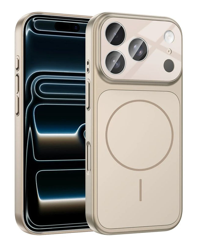 Maska za iPhone 17 Pro 6.3 zlatna Magsafe LookLike