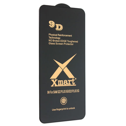 Zastitno staklo Tempered Glass X Mart 9D za Samsung S906B Galaxy S22 Plus 5G (fingerprint unlock)
