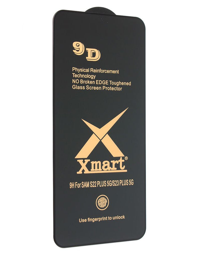 Zastitno staklo Tempered Glass X Mart 9D za Samsung S906B Galaxy S22 Plus 5G (fingerprint unlock)