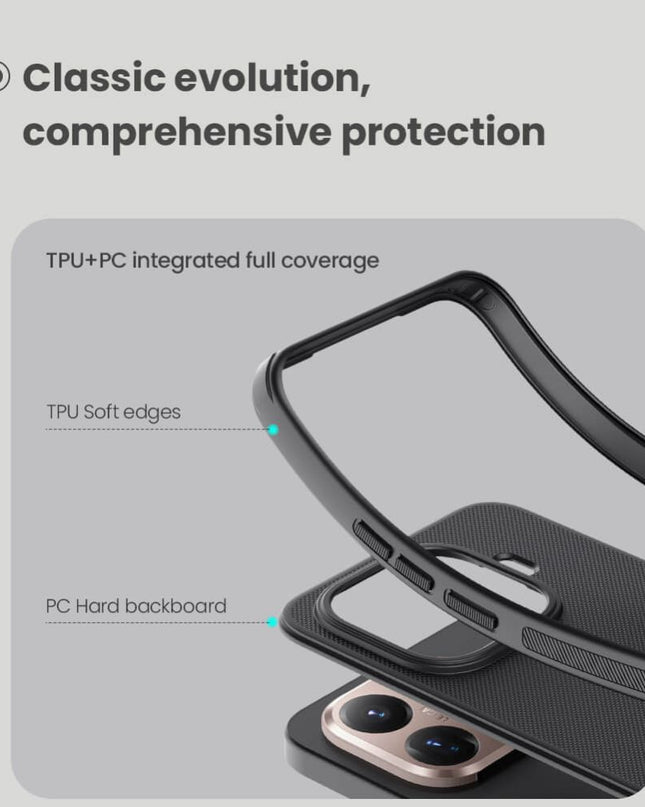 Maska za Xiaomi 15T Pro crna Nillkin Scrub Pro