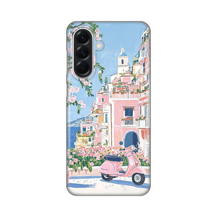 Maska za Samsung A566B Galaxy A56 5G Pink Italy Silikonska Print
