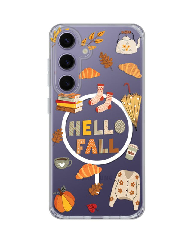 Maska za Samsung S921B Galaxy S24 Hello Fall Print Magsafe