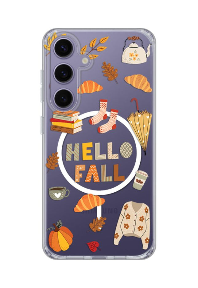 Maska za Samsung S921B Galaxy S24 Hello Fall Print Magsafe