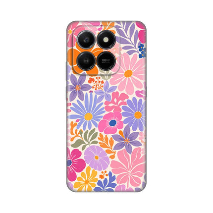 Maska za Honor X7d 4G/400 Smart 5G Sunny Petals Silikonska Print