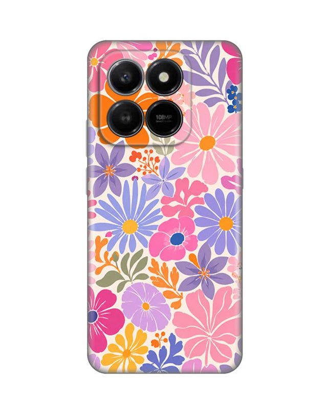 Maska za Honor X7d 4G/400 Smart 5G Sunny Petals Silikonska Print