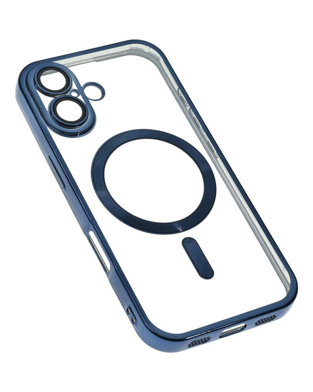 Maska za iPhone 17 6.3 tamno plava Magsafe Lux