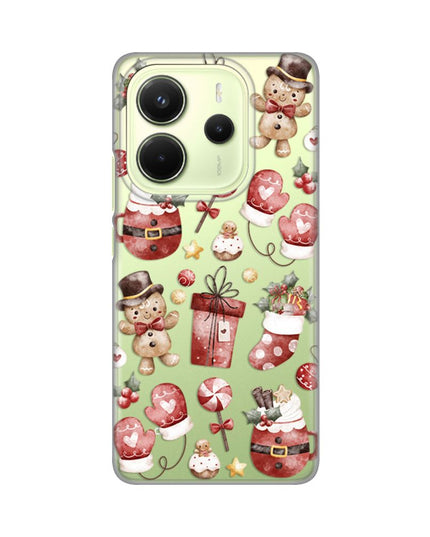 Maska za Xiaomi Redmi Note 14 4G (SRB) Cozy Christmas Silikonska Print Skin