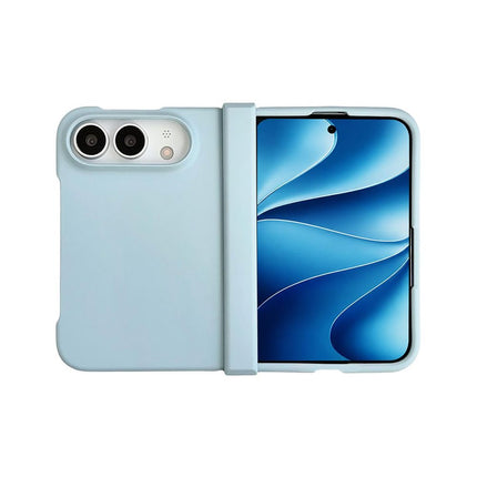 Maska za iPhone 18 Duo Elegant Fold plava