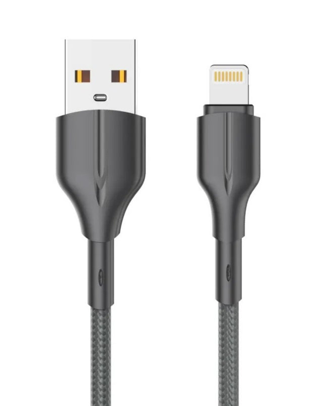 Data kabl LDNIO LS851 25W Fast iPhone lightning sivi 1m