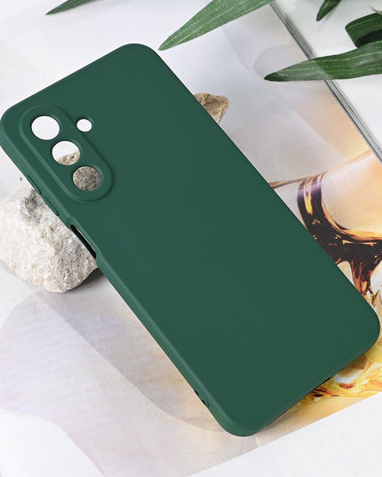 Maska za Samsung A175F Galaxy A17 tamno zelena Teracell Soft Velvet