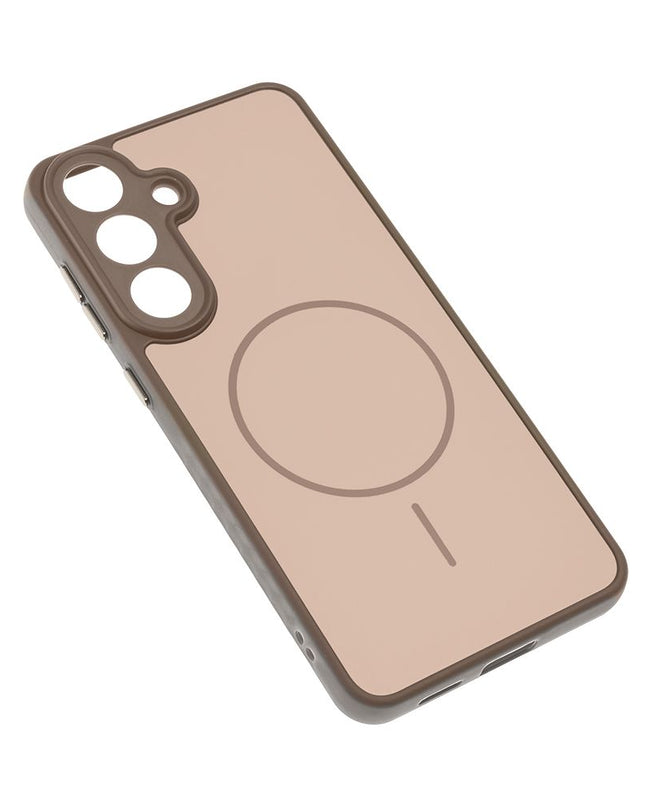 Maska za Samsung S741B Galaxy S26 FE braon Magsafe Matte Line
