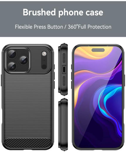 Maska za iPhone 17 Pro Max 6.9 crna Defender Safeguard