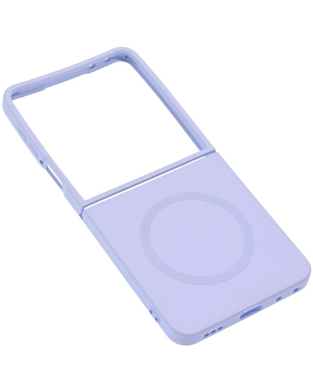 Maska za Samsung Galaxy Z Flip 8 Magsafe Elegant Fold ljubicasta