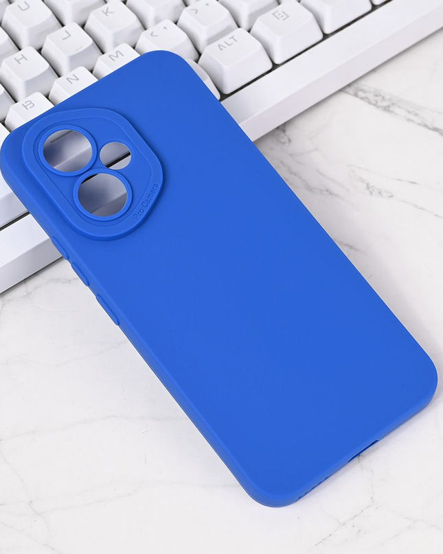 Maska Silikon Pro Camera za Honor 400 plava