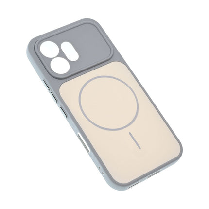 Maska za Honor 600 siva Magsafe Matte Line Lite