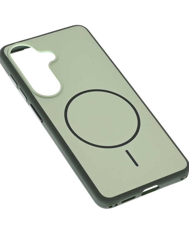 Maska za Samsung S941B Galaxy S26 zelena Magsafe Matte Line