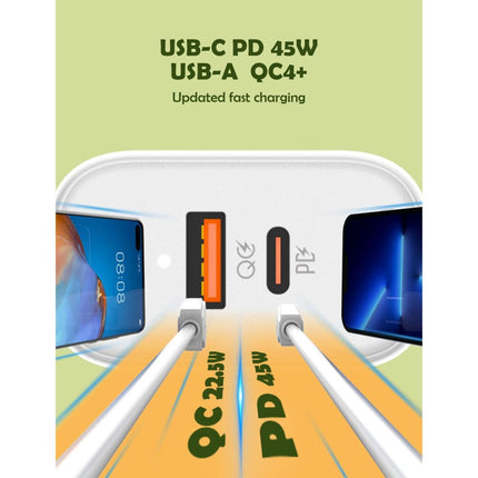 Kucni punjac LDNIO A2526C PD, QC4+, QC3.0, PPS 45W USB na Lightning