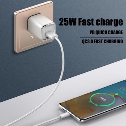Data kabl LDNIO LS901 25W Fast micro USB beli 1m