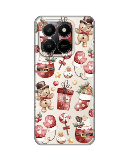 Maska za Honor X7d 4G/400 Smart 5G Cozy Christmas Silikonska Print Skin