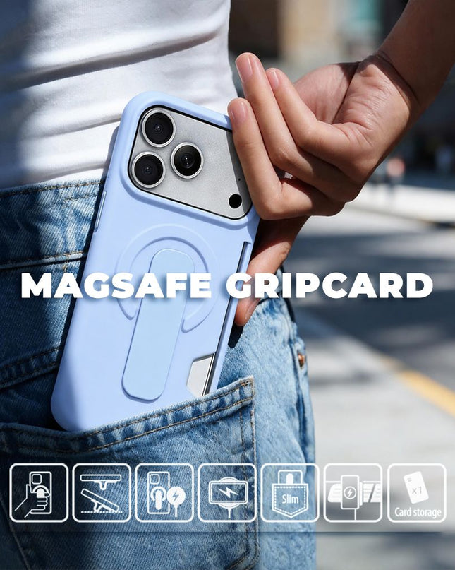 Maska za iPhone 17 6.3 crna Magsafe GripCard