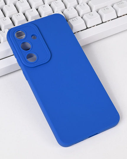 Maska za Samsung S731B Galaxy S25 FE plava Silikon Pro Camera