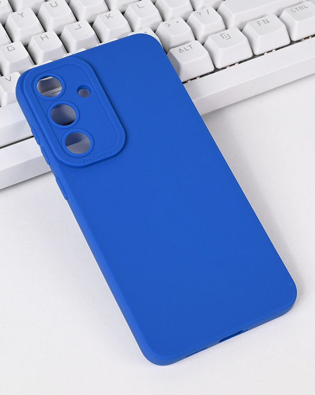 Maska za Samsung S731B Galaxy S25 FE plava Silikon Pro Camera