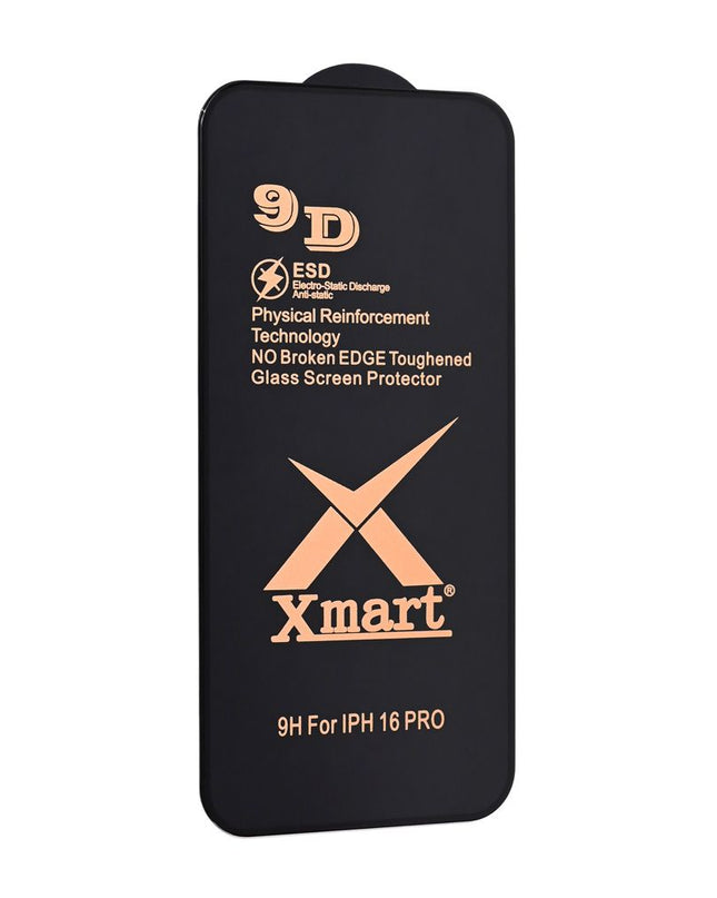 Zastitno Staklo Tempered glass X mart 9D za iPhone 16 Pro 6.3