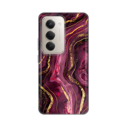 Maska za Xiaomi Redmi 15 4G Burgundy Silikonska Print