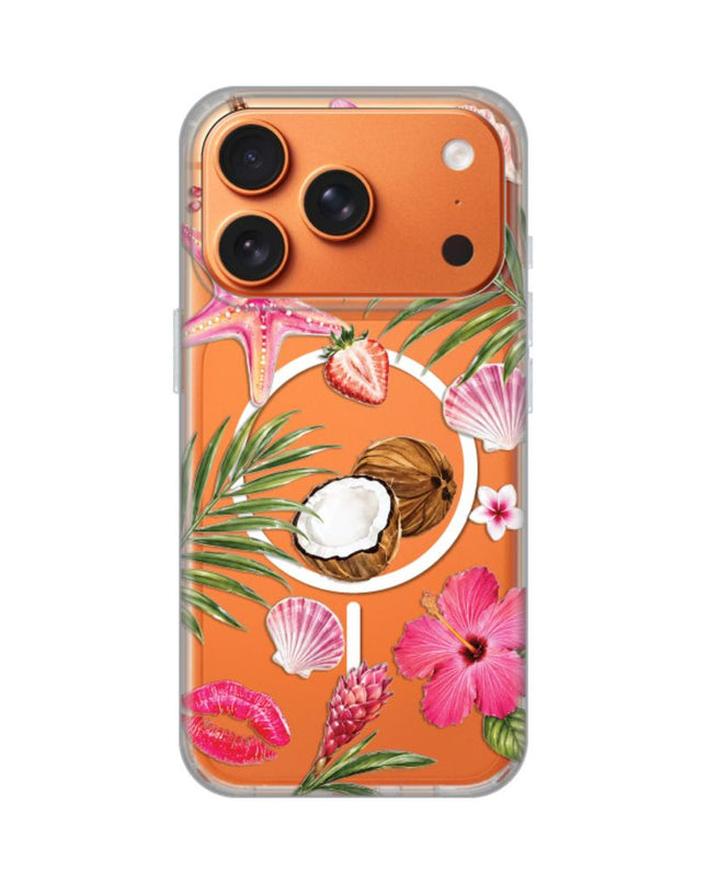 Maska za iPhone 17 Pro 6.3 Coconut Paradise Print Magsafe