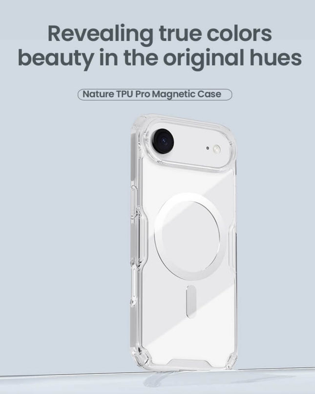 Maska za iPhone 17 Air 6.6 transparent Nillkin Nature Pro Magnetic