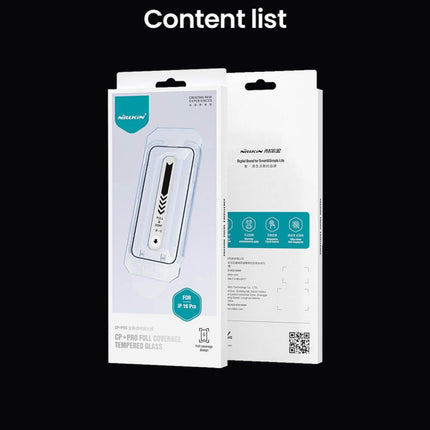 Zastitno Staklo Tempered glass Nillkin CP+ Pro za iPhone 16 Pro 6.3 crni