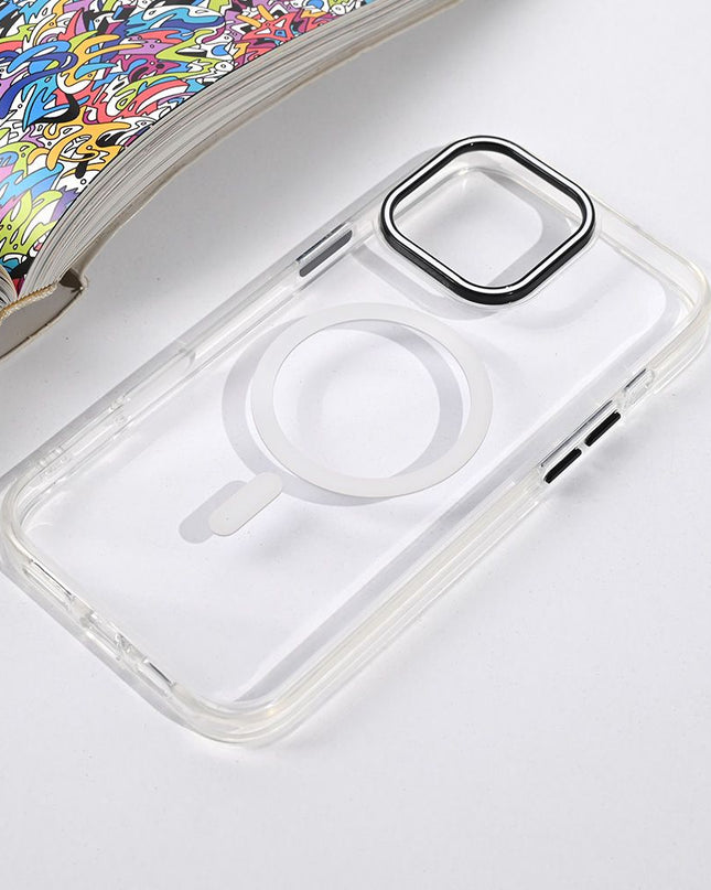 Maska za iPhone 16 Pro Max 6.9 bela Magsafe Color Pop