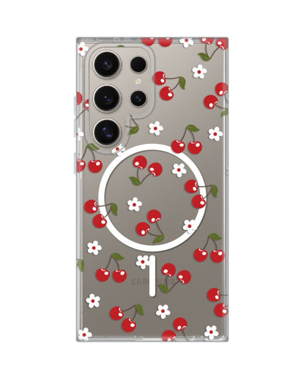 Maska za Samsung S928B Galaxy S24 Ultra Cute Cherries Print Magsafe